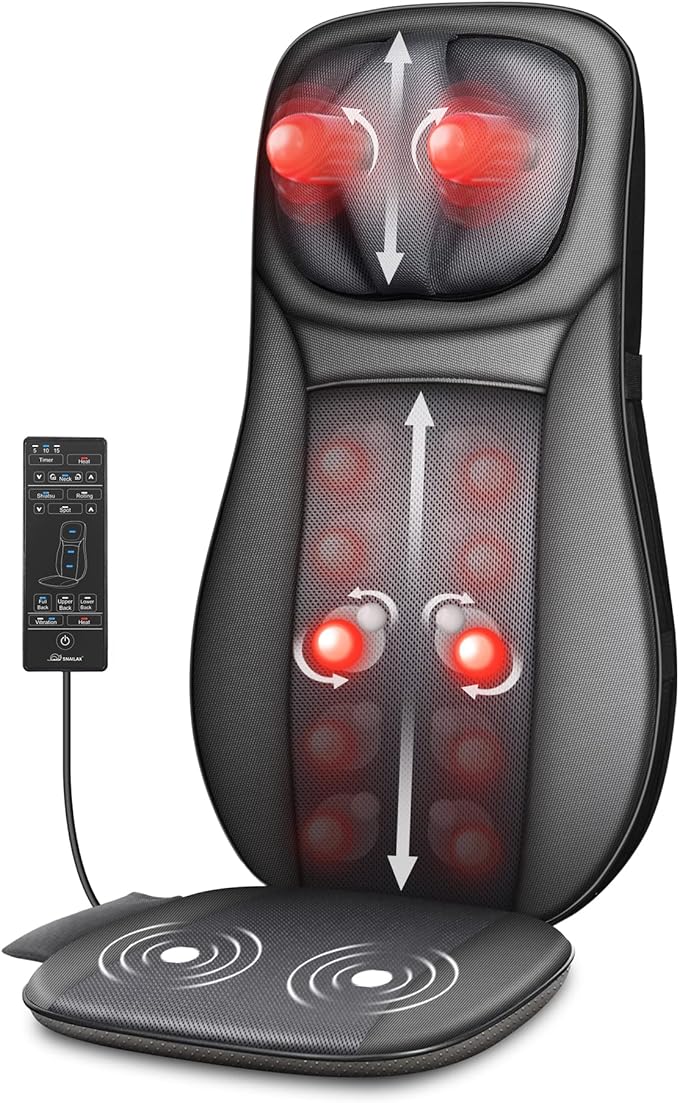 Lower back pain Heater Massager seat